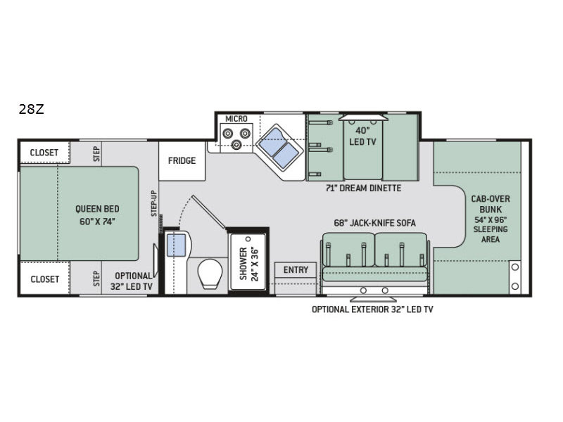 2017 Thor Motor Coach Chateau 28Z - Image 27