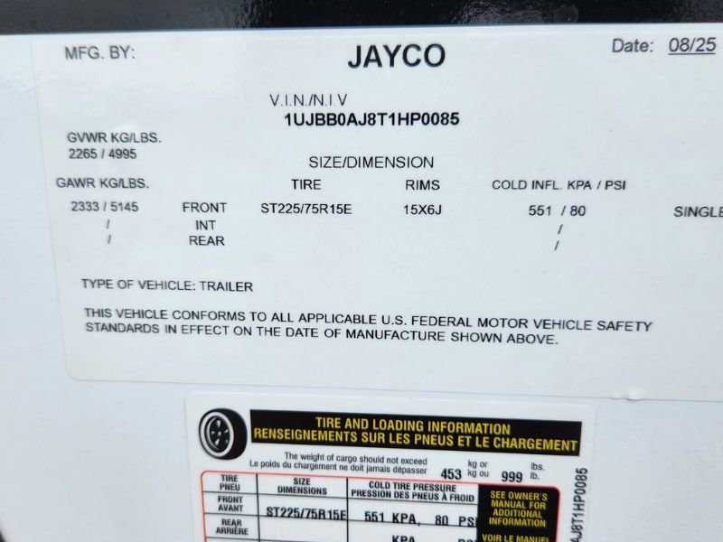 2026 JAYCO JAY FEATHER AIR 18FBS - Image 21