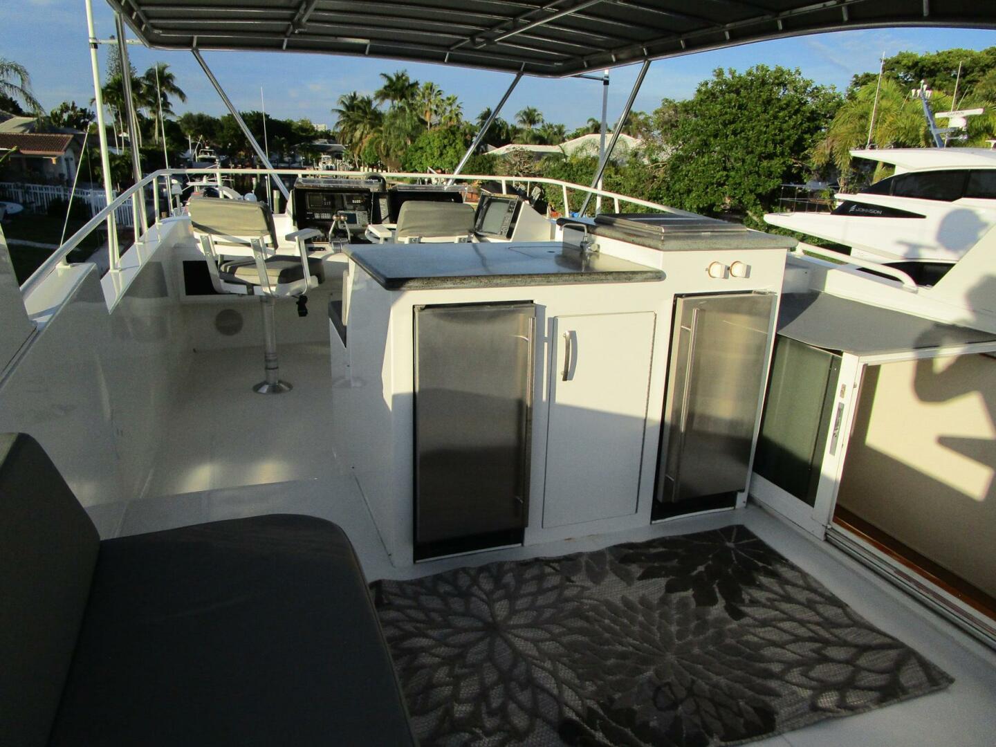 1990 Viking Cockpit Motor Yacht - Image 51