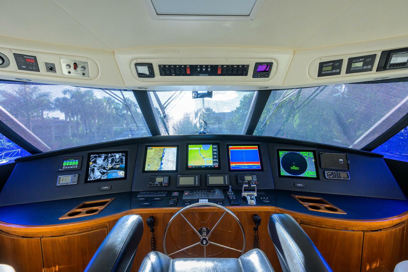 2014 Viking 76 Enclosed Bridge - Image 51