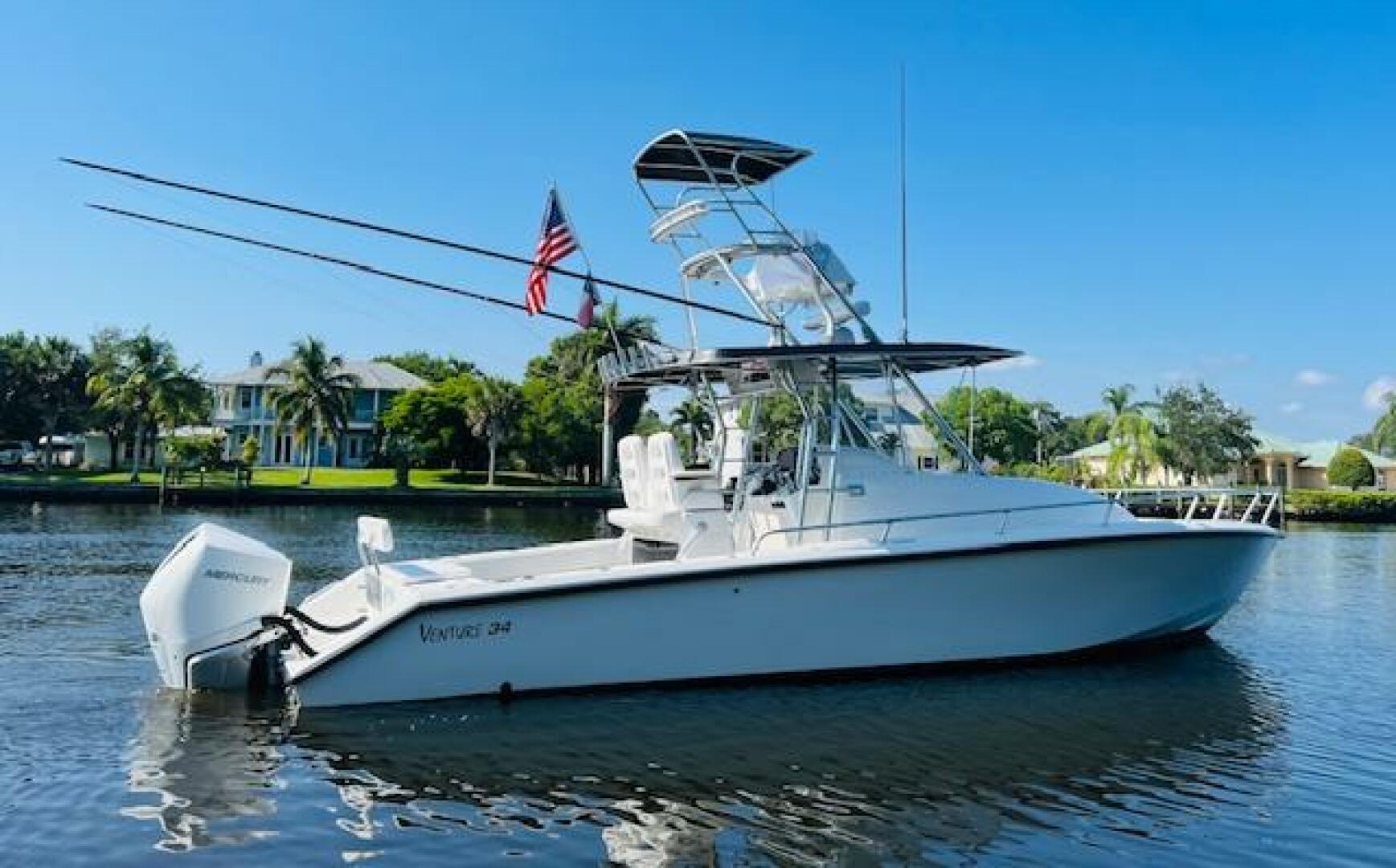 1999 Venture 34 Walkaround with Tower - Image 10