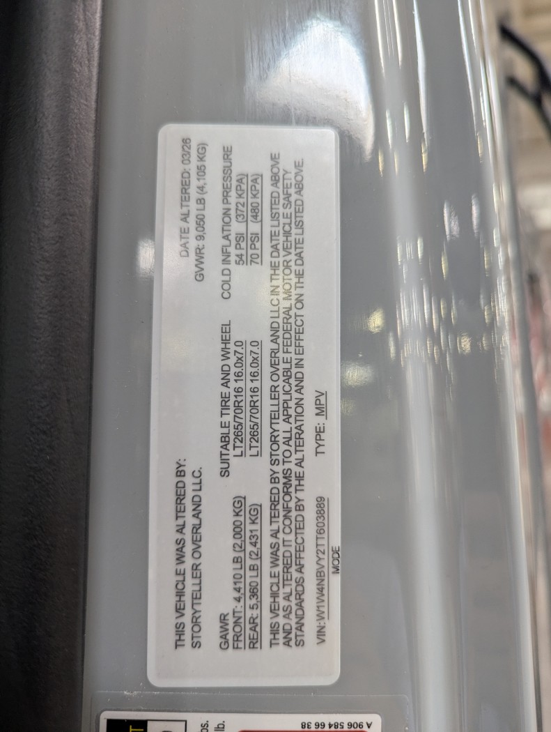 2026 Storyteller Overland Classic Mode OG - Image 21