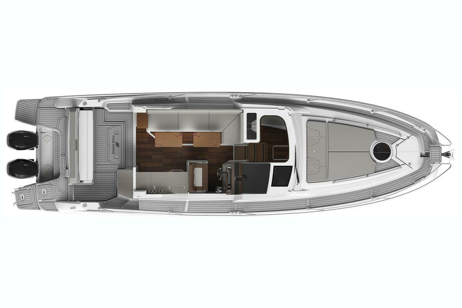 2020 Four Winns Vista 355 Coupe OB - Image 6
