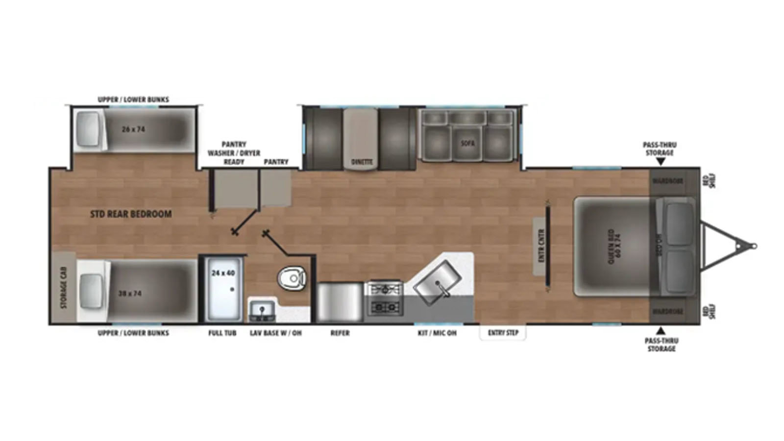 2025 Coachmen Northern Spirit DLX 5320BEDS - Image 2