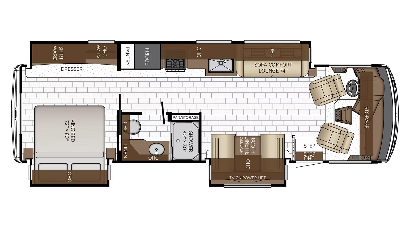 2027 NEWMAR BAY STAR BSCA 3225 - Floorplan 1