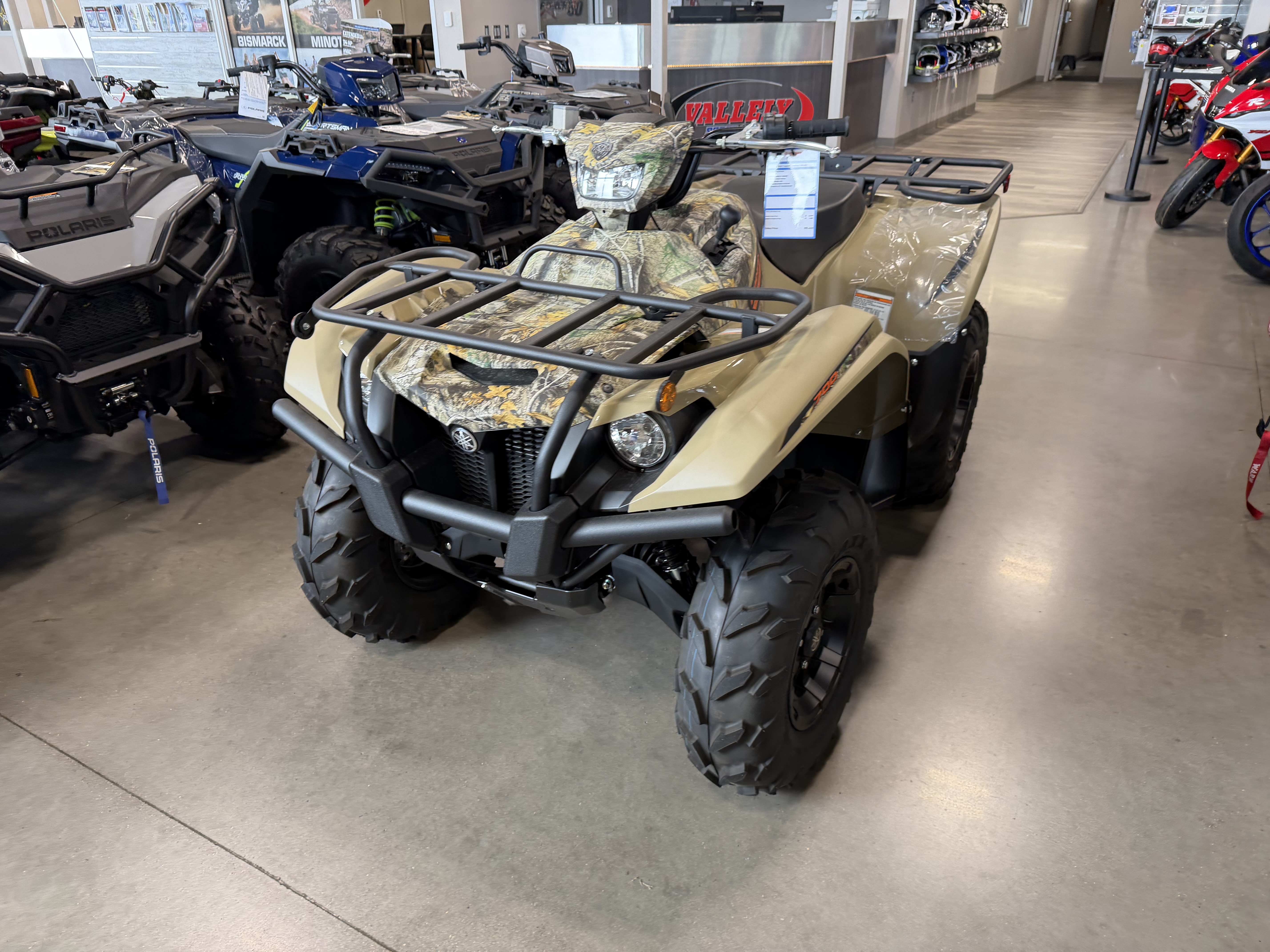 2026 Yamaha Kodiak 700 EPS Fall Beige w/ Realtree Edge - Image 4