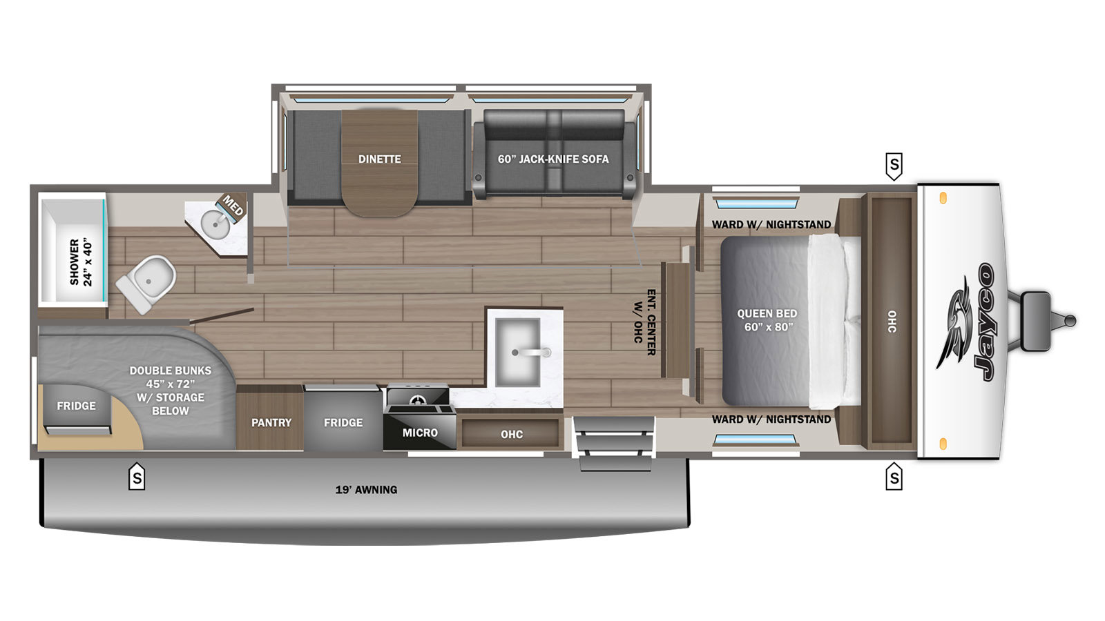 2026 JAYCO Jay Feather 26BHSL - Image 2