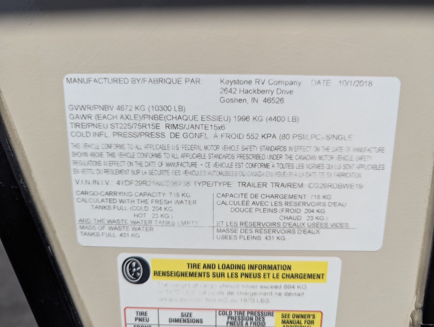 2019 Keystone Cougar Half-Ton West 29RDBWE - Image 4