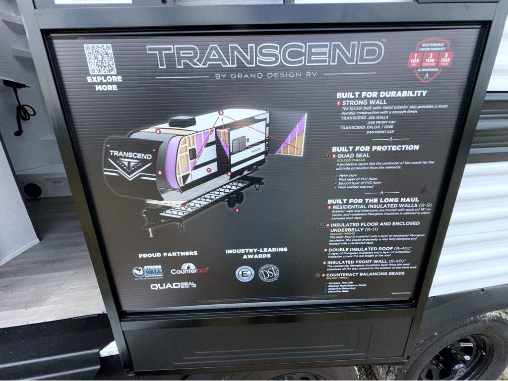 2026 GRAND DESIGN TRANSCEND 22RBX - Image 29