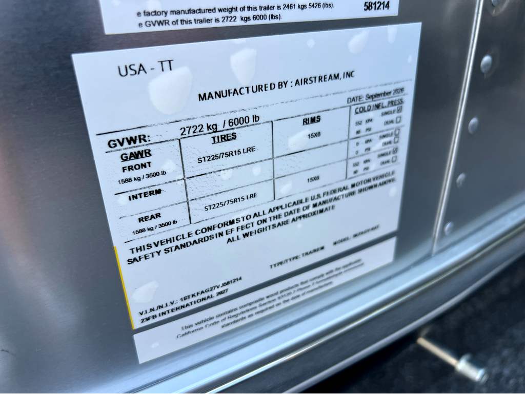 2027 AIRSTREAM INTERNATIONAL 23FBT - Image 25