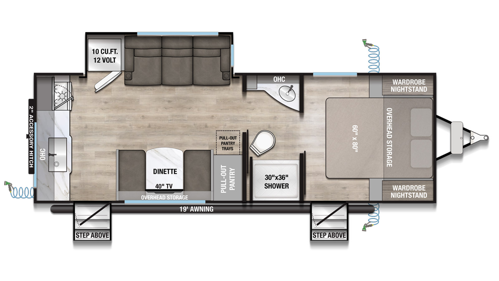 2027 Alliance RV Delta Ultra Lite RK234 - Floorplan 1
