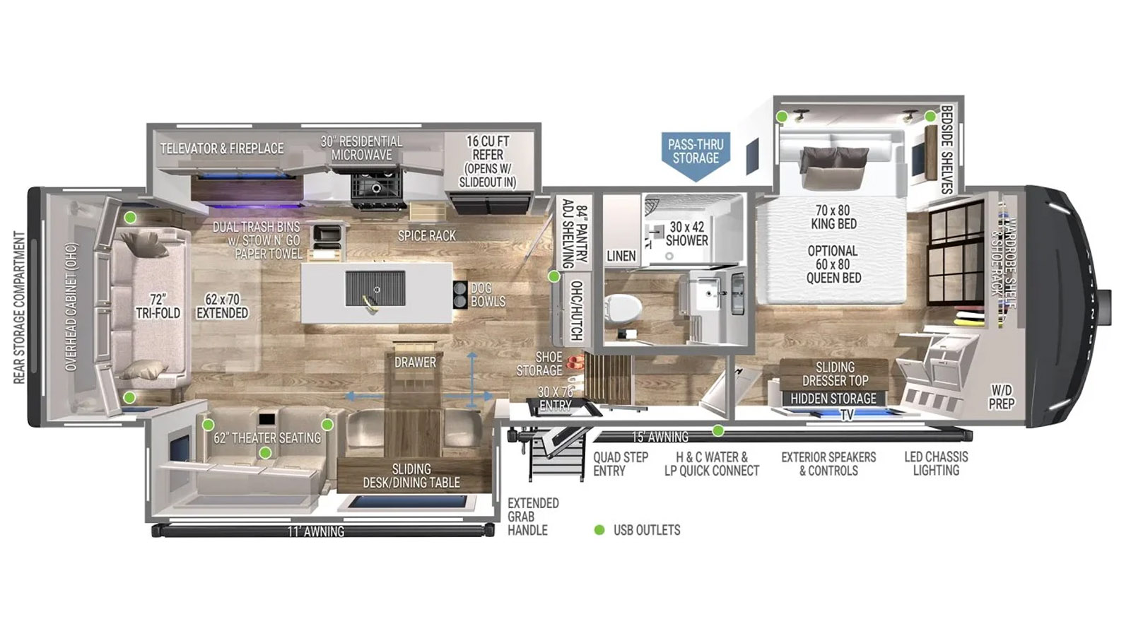 2025 BRINKLEY MODEL Z 3100 - Floorplan 1