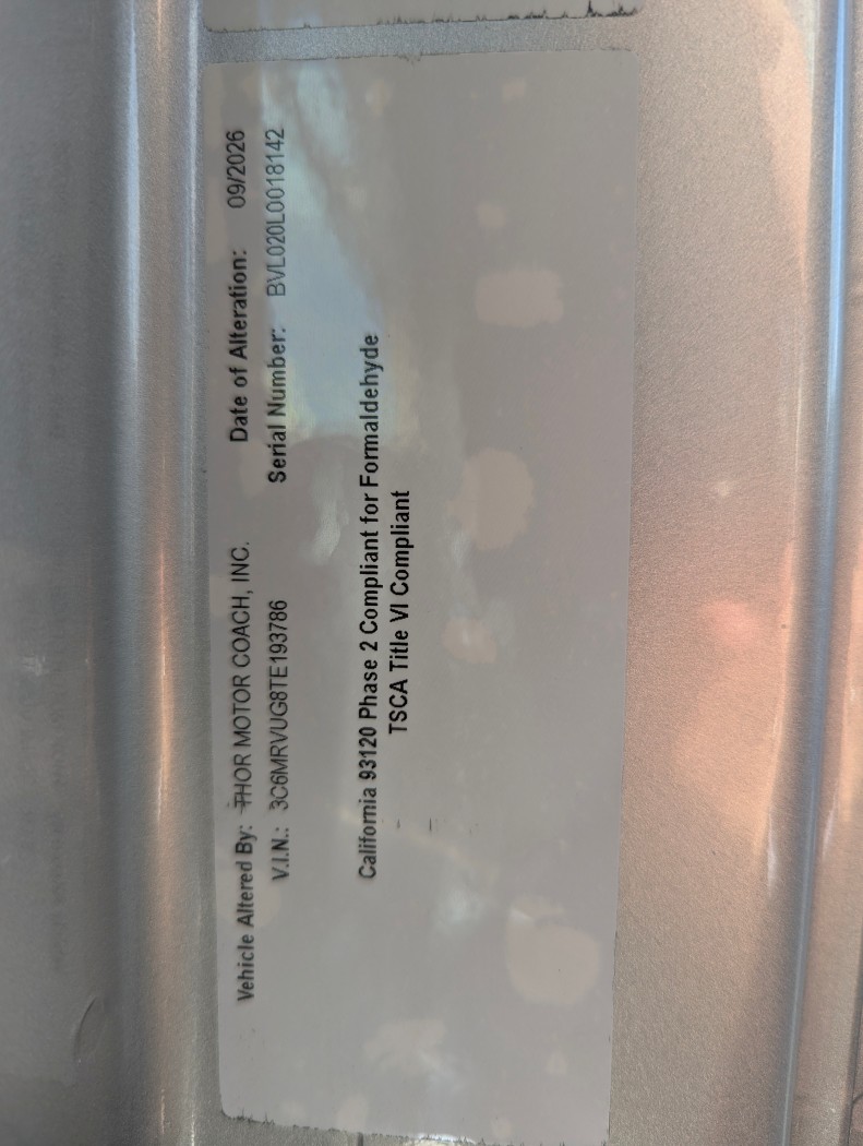 2027 Thor Motor Coach Tellaro 20L - Image 34