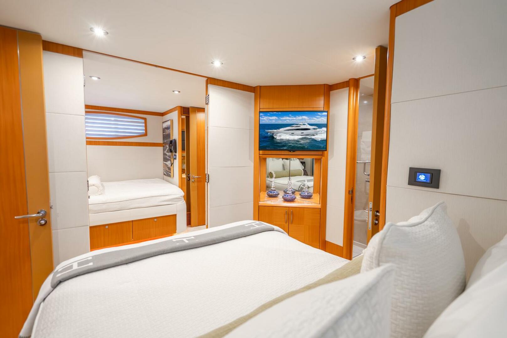 2008 Lazzara Yachts 116 - Image 45