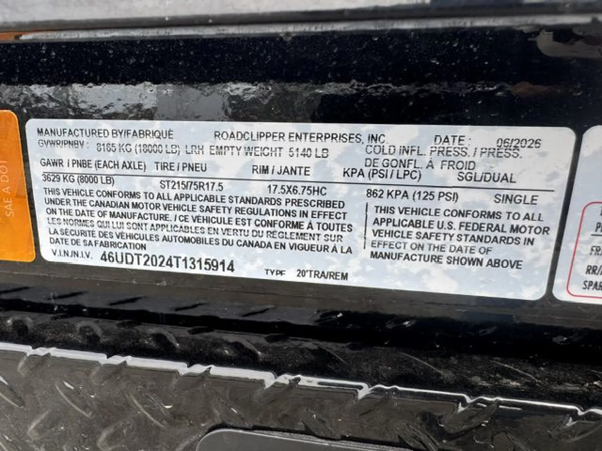 2026 DIAMOND C TRAILERS DIAMOND C DET 208 L20X102 18K - Image 14