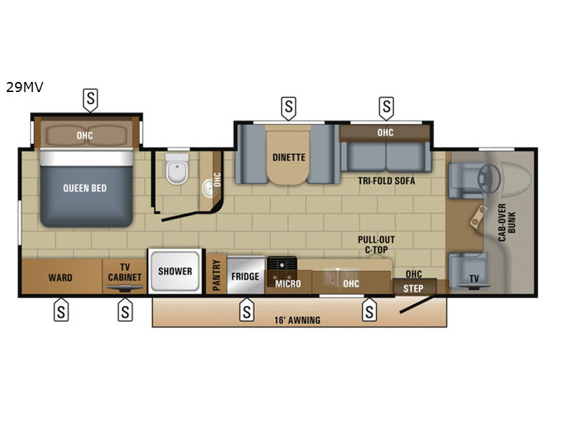 2018 Jayco Greyhawk 29MV - Image 20