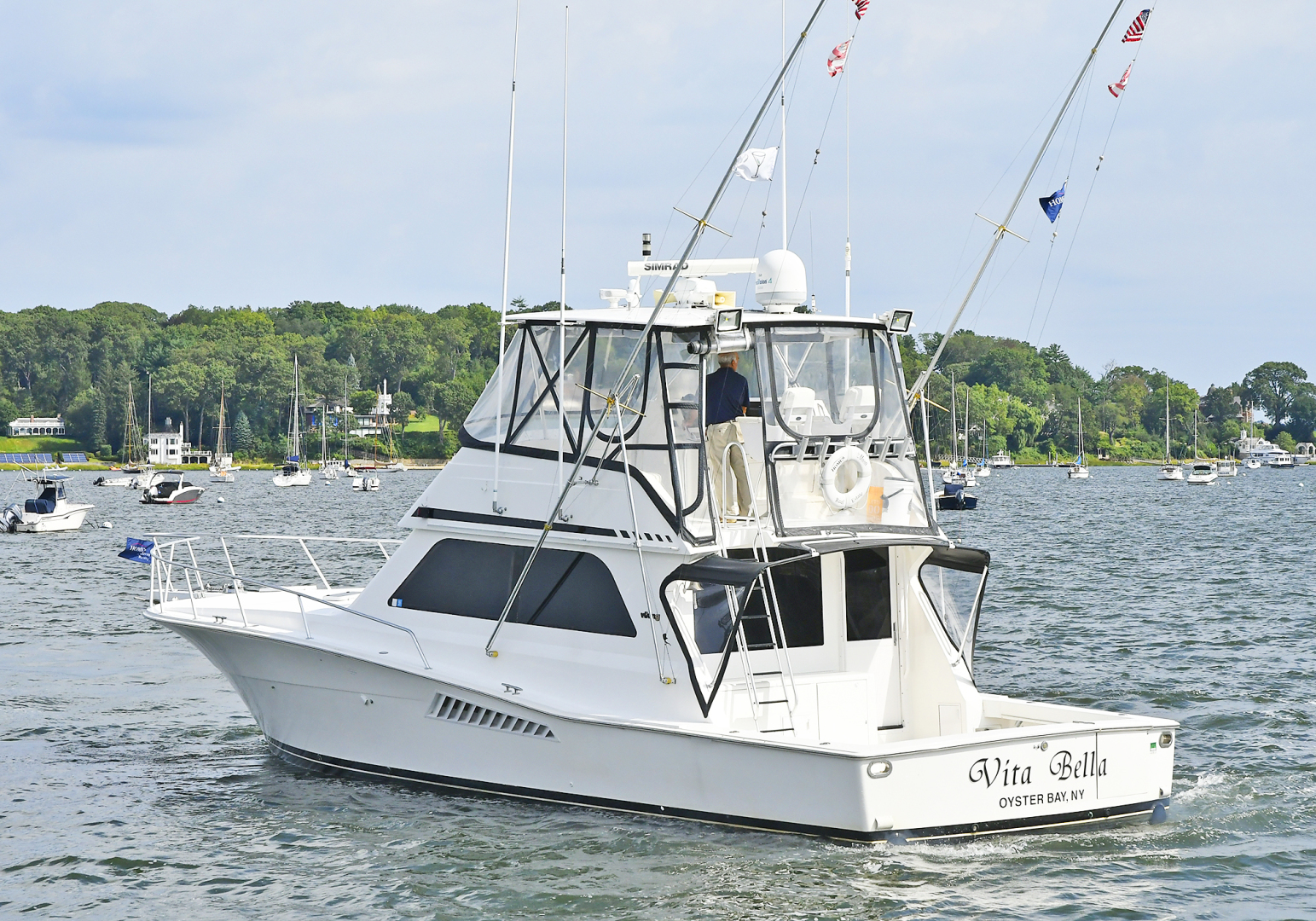 1997 Viking 47 Convertible - Image 2