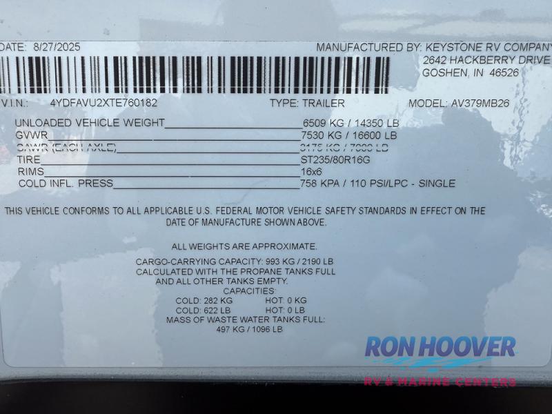 2026 KEYSTONE 379MB - Image 9