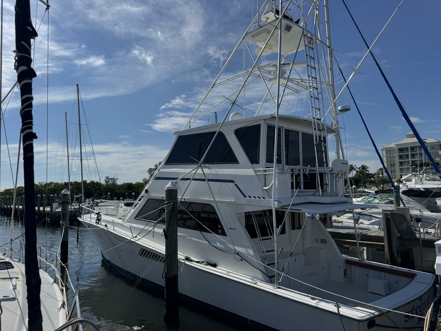 1995 Viking 58 Convertible - Image 1
