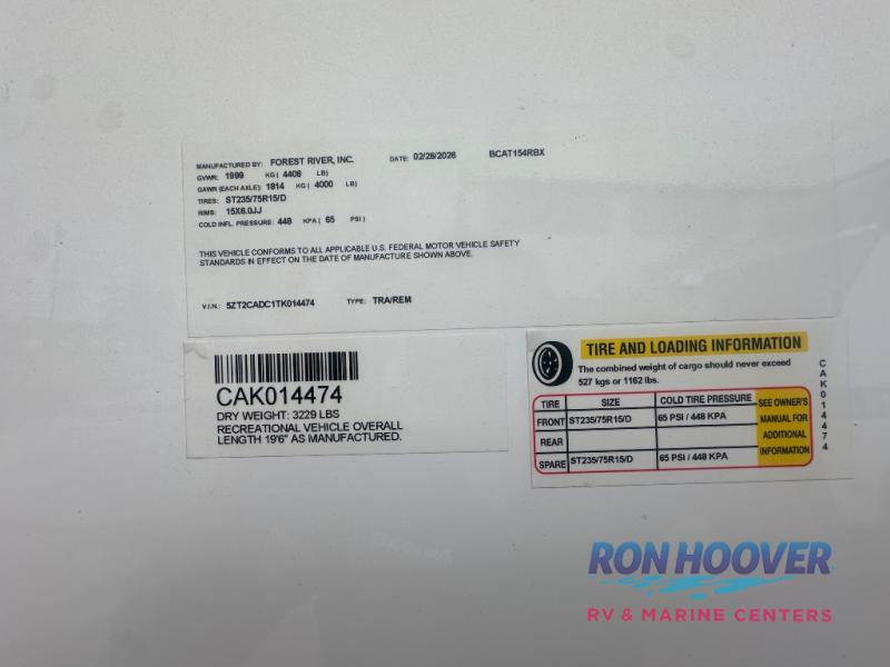 2026 COACHMEN 154RBX - Image 2