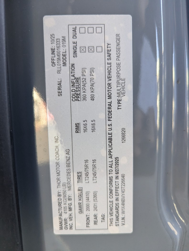 2026 Thor Motor Coach Tranquility 19M - ATH EDITION - Image 31