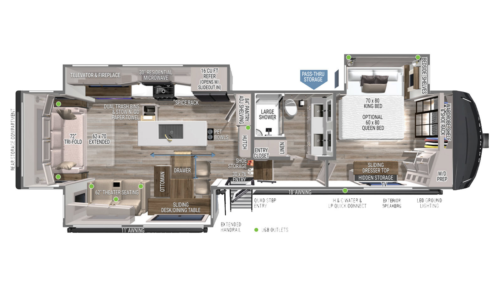2026 Brinkley RV Model Z 3600 - Image 2