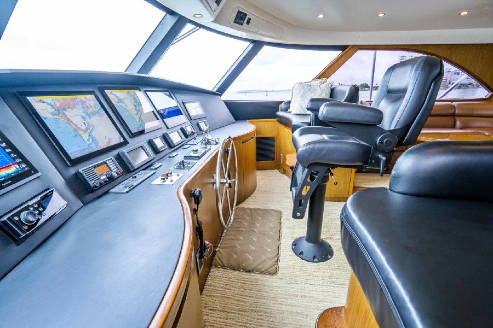 2011 Viking 70 Enclosed Bridge - Image 18