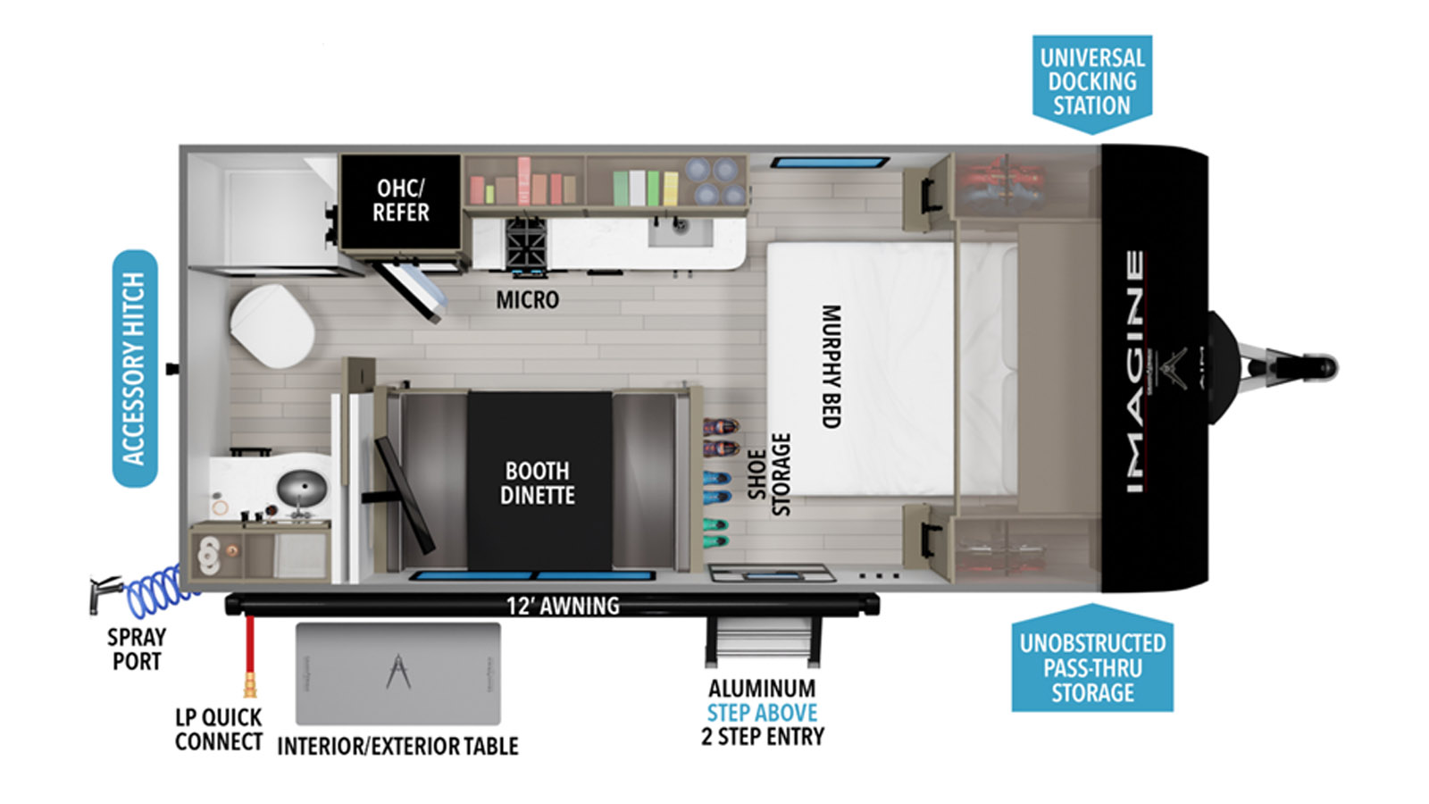 2026 Grand Design Imagine AIM 15RBA - Image 2
