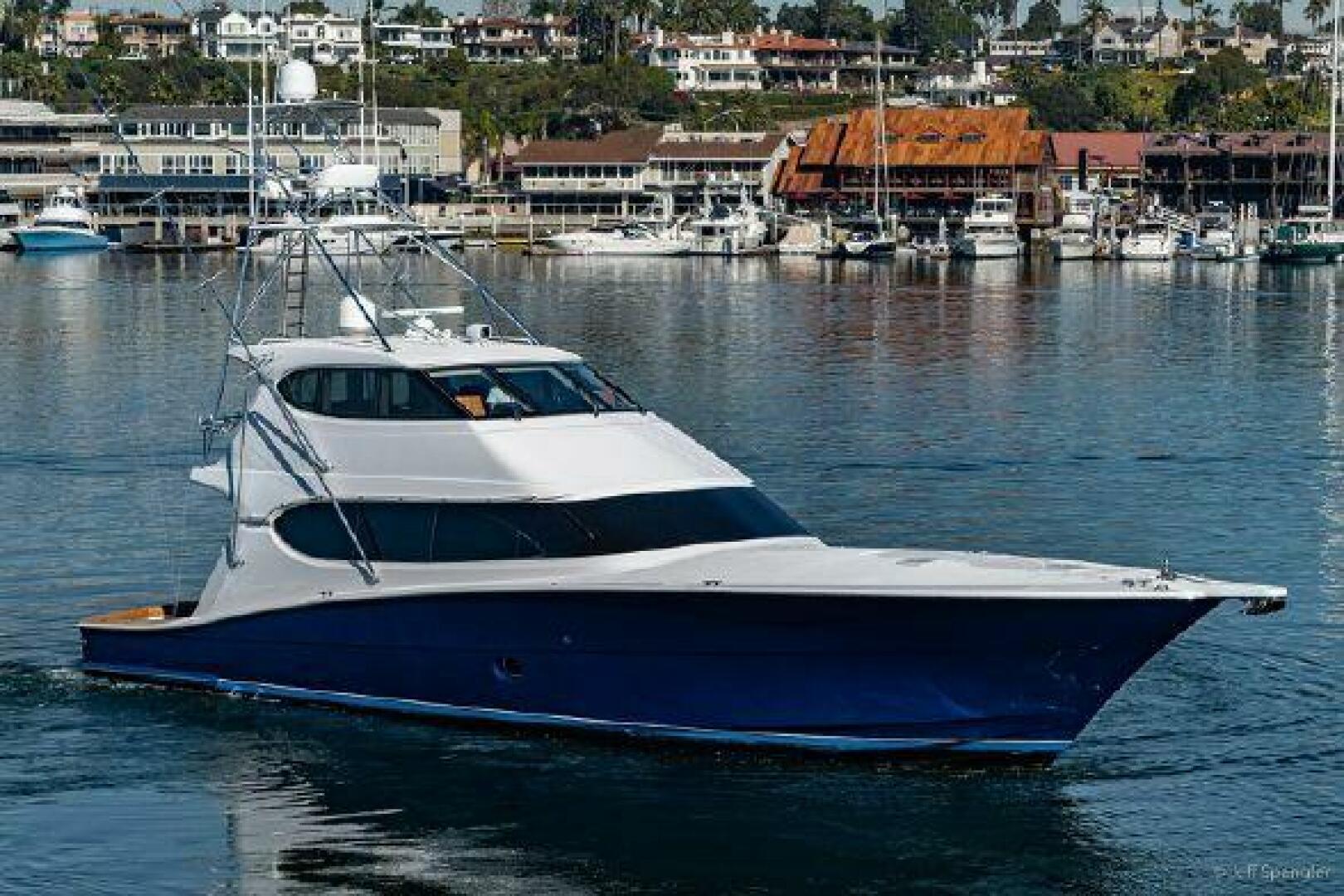 2008 Hatteras 77 Enclosed Bridge - Image 1