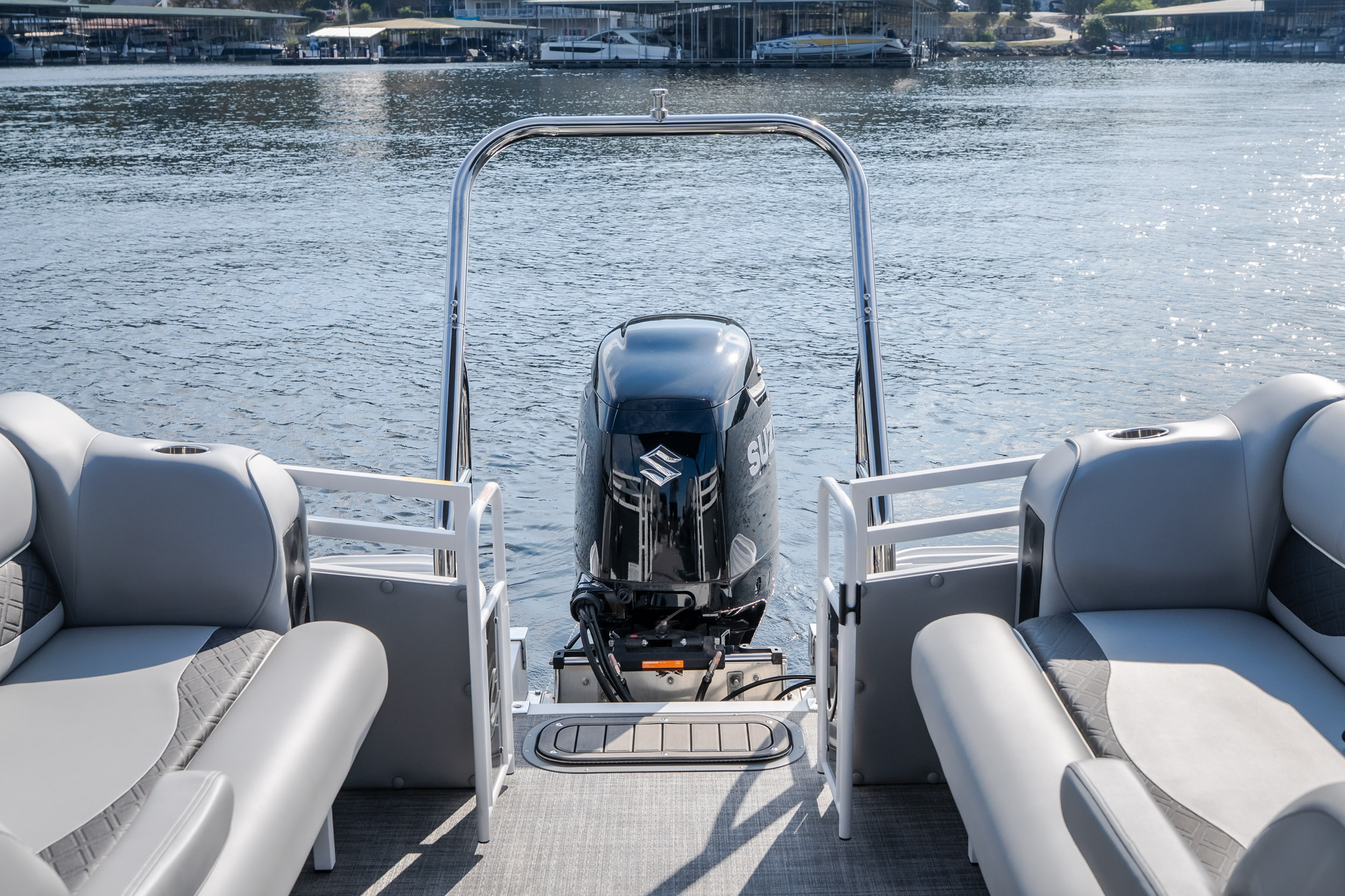 2025 JC Tritoon NepToon 25TT Sport DSL, Bow Chaise Arms - Image 21