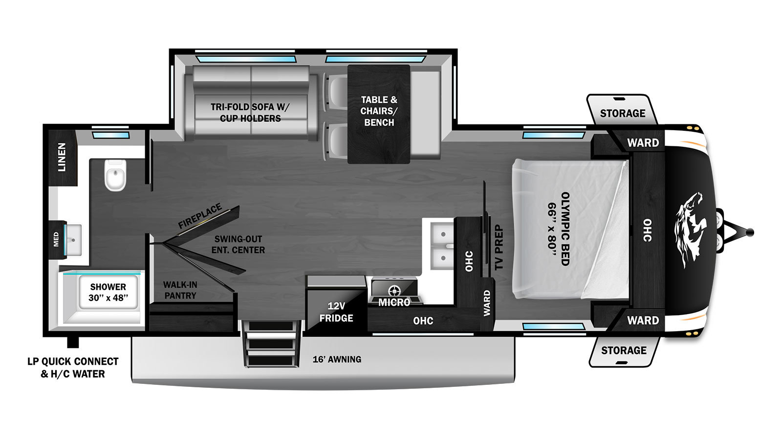 2026 Highland Ridge Roamer Light Duty 27RBOS - Image 2