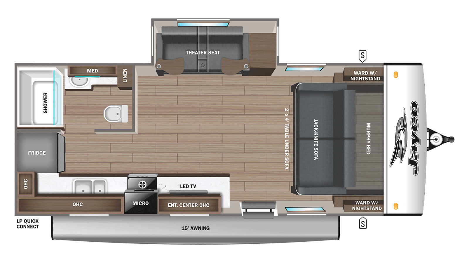 2026 Jayco Jay Feather 19MRK - Image 2