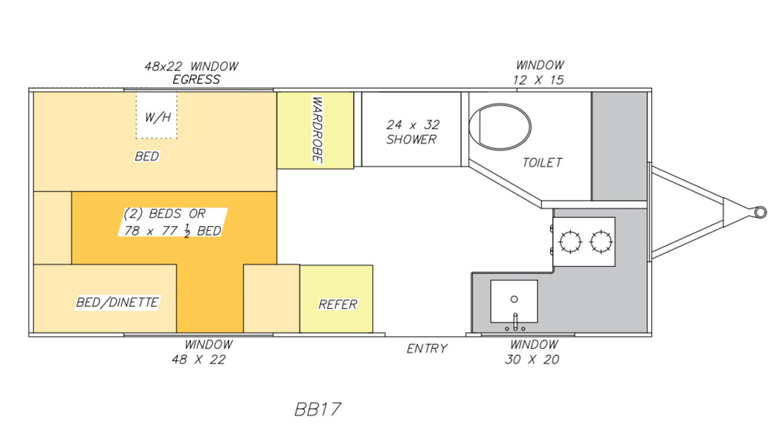 2026 Modern Buggy Big Buggy 17 - Floorplan 1