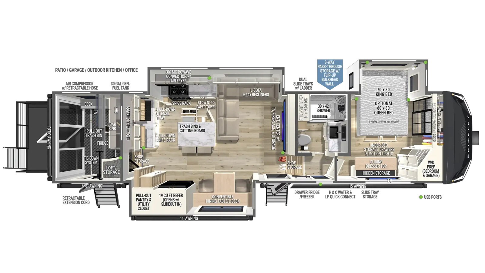 2027 Brinkley RV Model G 3250 - Image 2