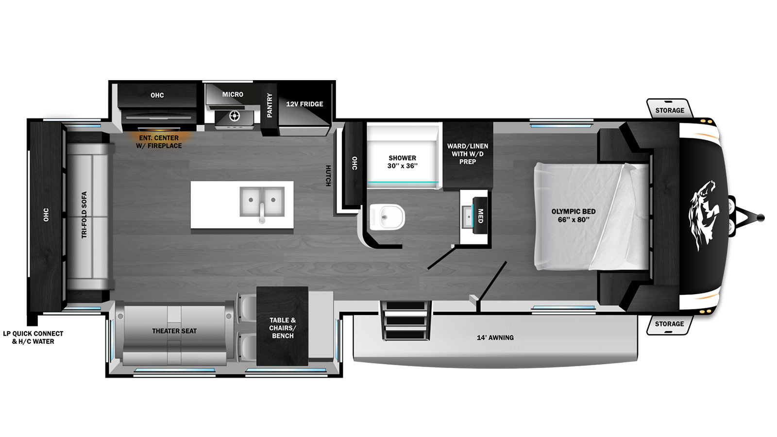 2026 Highland Ridge Open Range Roamer Light Duty 29RLTS - Image 2