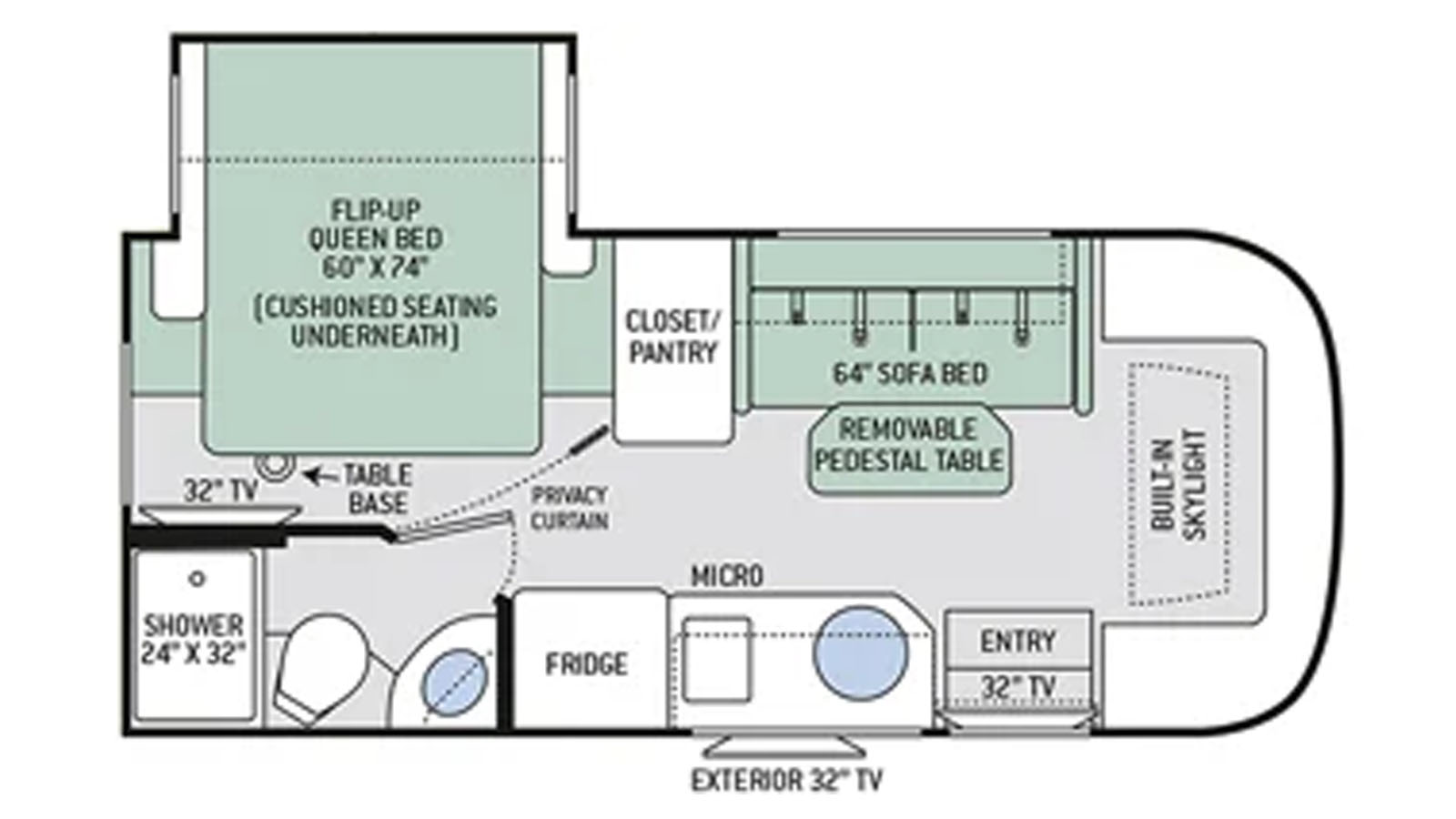 2019 Thor Motor Coach Compass 23TB - Image 1