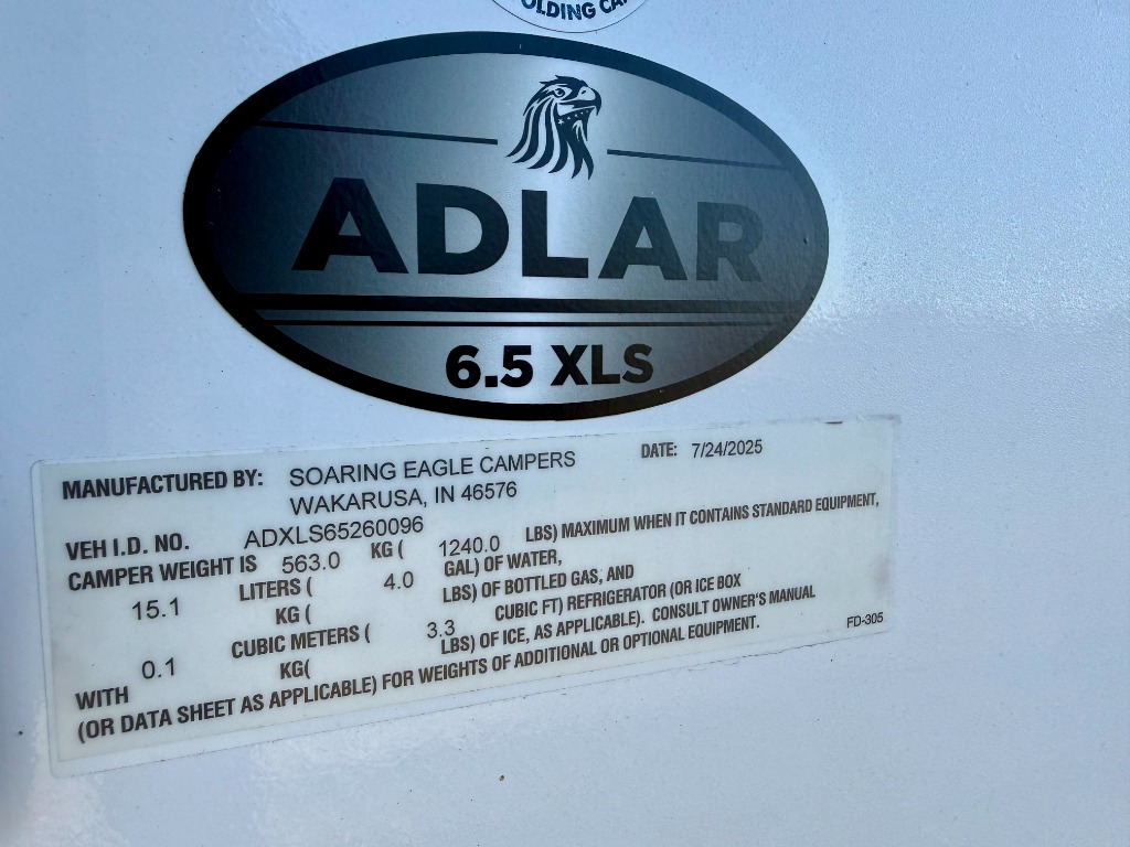 2026 Adlar Truck Topper 6.5XLS - Image 9