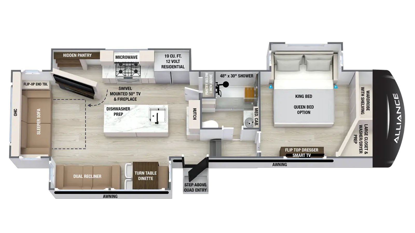 2027 Alliance RV Paradigm 310RL - Image 1