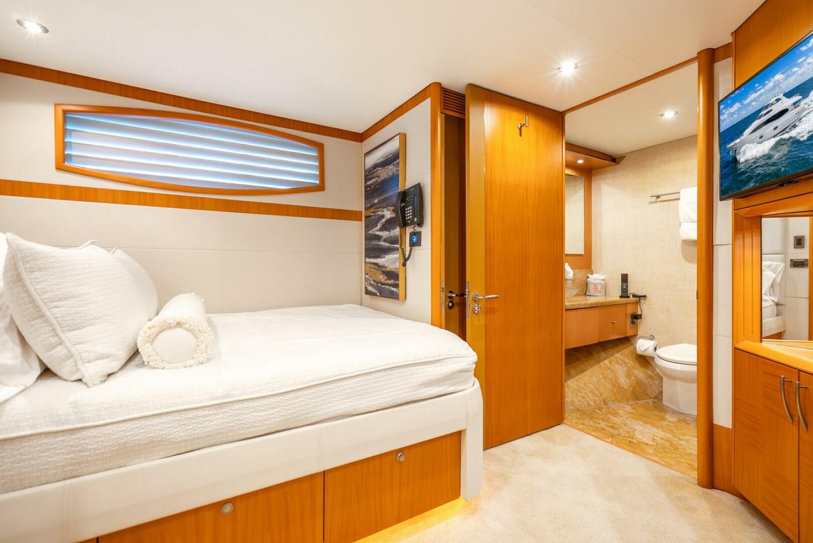 2008 Lazzara Yachts 116 - Image 46