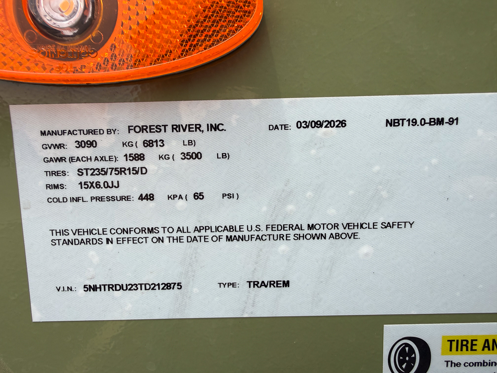 2026 FOREST RIVER 19.0 - Image 5