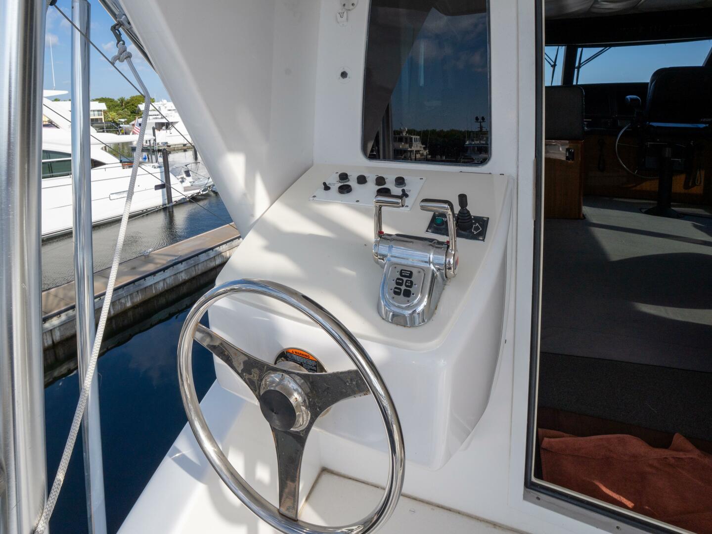 2005 Viking 74 Enclosed Bridge - Image 7