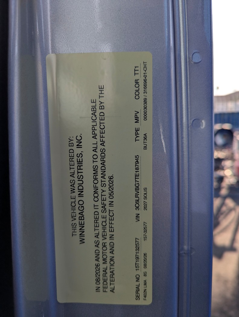 2027 Winnebago Solis Pocket 36A - Image 22