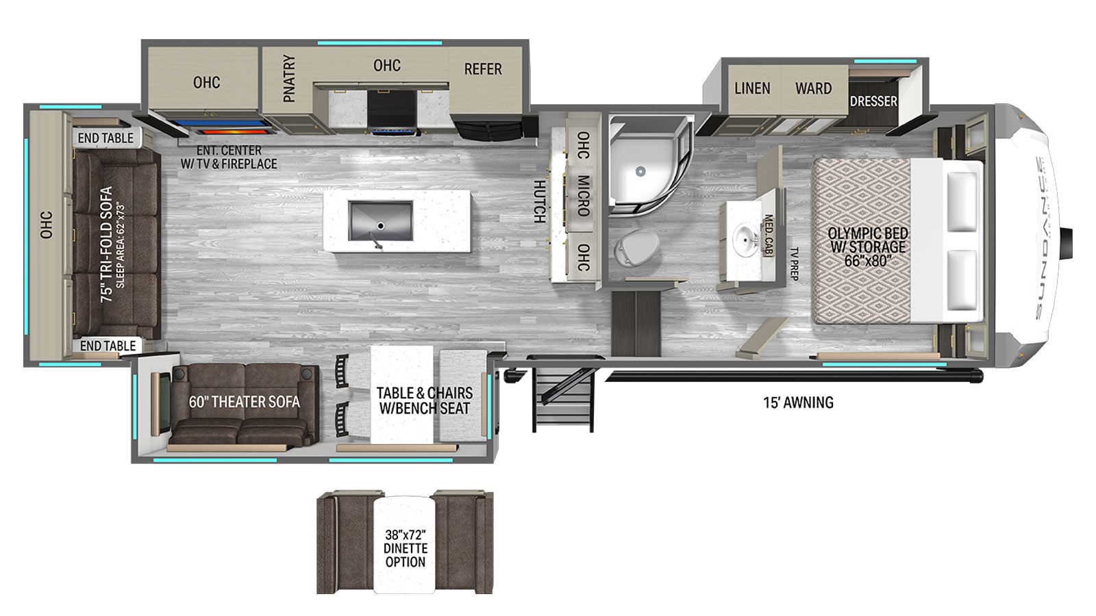 2026 Heartland Sundance Fifth Wheel 29RLCS - Image 2