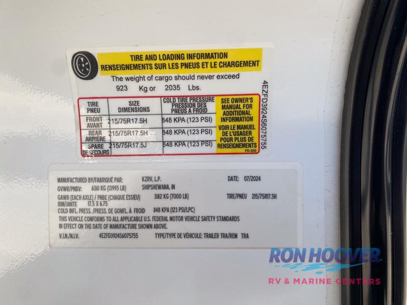 2025 KZRV, LP 341RPT - Image 3