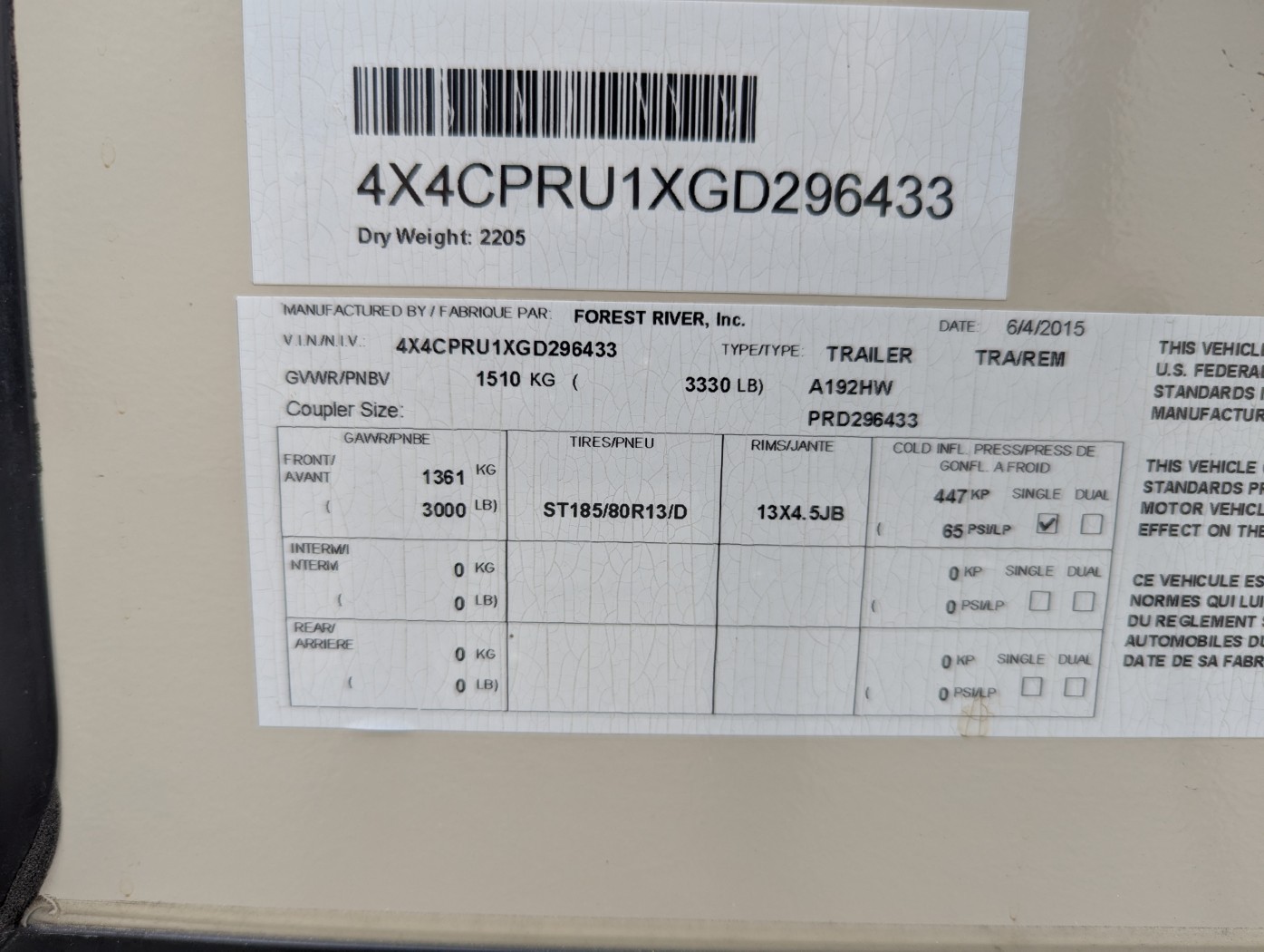 2016 Forest River Rockwood Hard Side A192HW - Image 16
