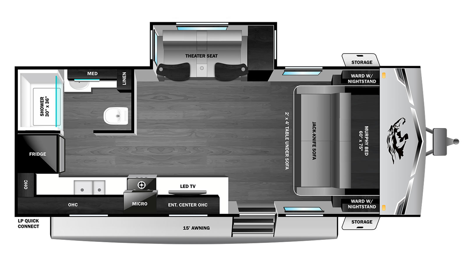 2026 Highland Ridge Range Lite 200MLM - Image 2