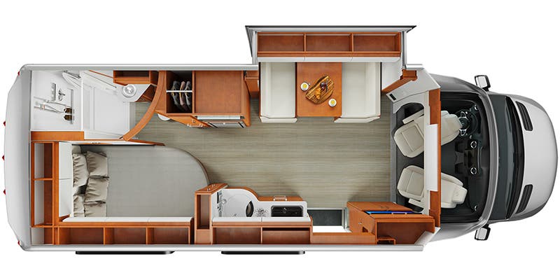 2021 Leisure Travel Unity U24CB - Floorplan 1