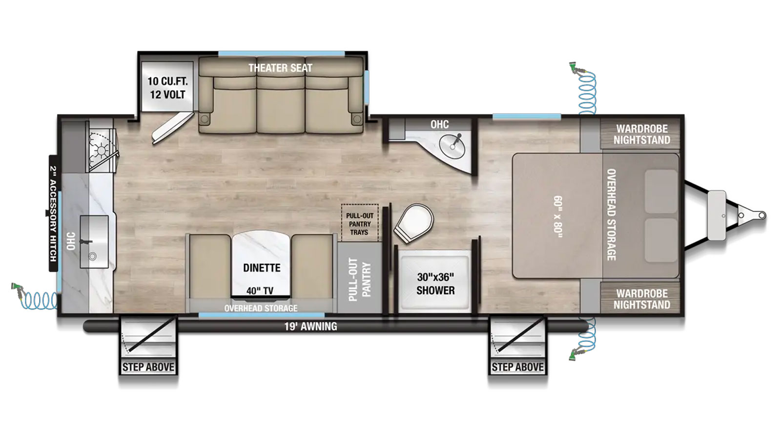 2027 Alliance RV Delta Ultra Lite RK234 - Floorplan 1