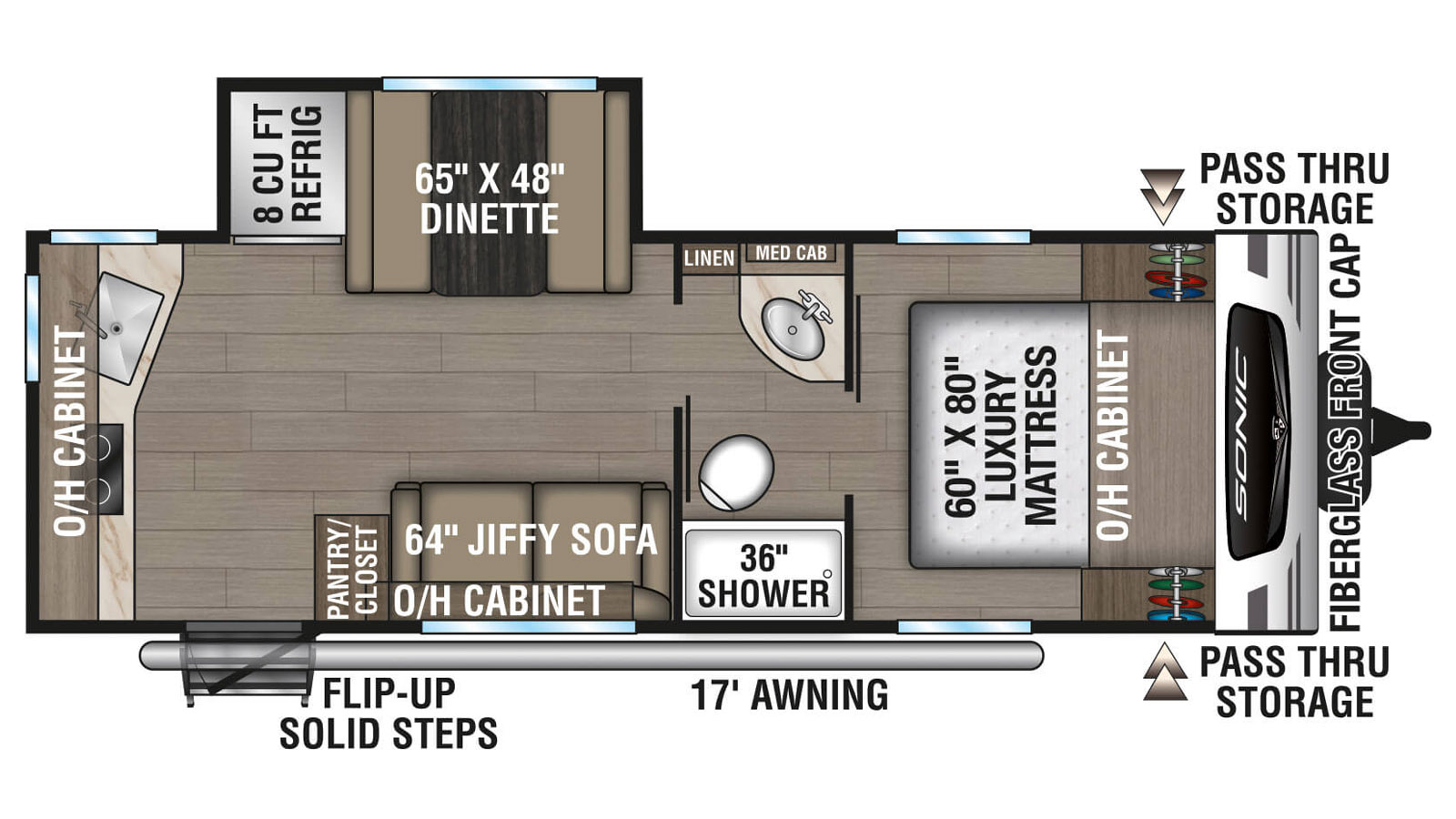 2024 Venture RV Sonic SN231VRK - Image 2