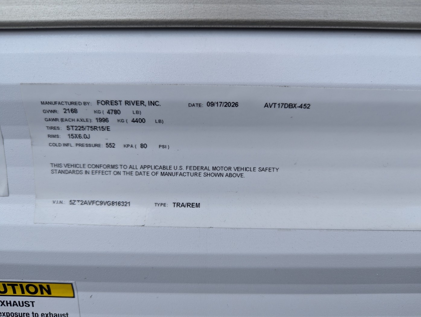 2027 Forest River Avenger LT 17DBX - Image 25